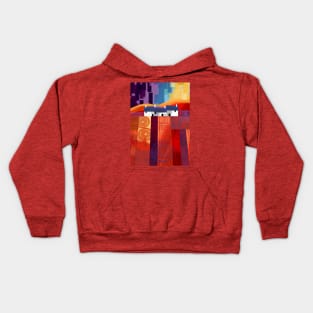 Landscape Abstract Kids Hoodie